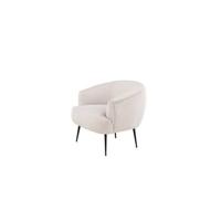 Svea - Vona fauteuil - ribstof - beige