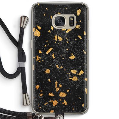 Terrazzo N°7: Samsung Galaxy S7 Transparant Hoesje met koord