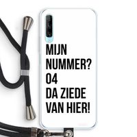 Da ziede van hier: Huawei P Smart Pro Transparant Hoesje met koord