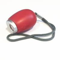 Draagbare digitale projectie alarm klok mini projector LED klok Carry time zaklamp klok met hangende touw (rood)