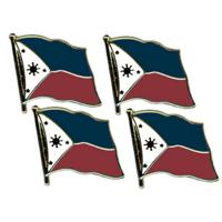 Pin Vlag Filipijnen - 4x - 2 cm - vlaggen speldje - supporter - mini broche