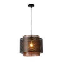 Lucide ORRIN Hanglamp 1xE27 - Zwart - thumbnail