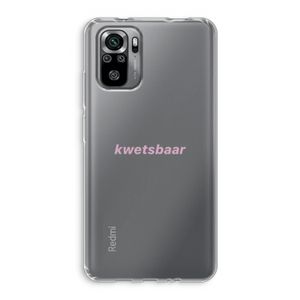 kwetsbaar: Xiaomi Redmi Note 10S Transparant Hoesje