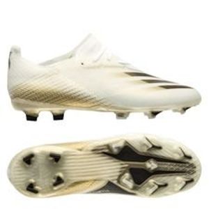 adidas X Ghosted .1 FG/AG Inflight - Wit/Zwart/Goud Kinderen