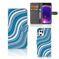 OPPO Find X5 Pro | Telefoon Hoesje | Waves Blue OPPO Find X5 Pro | Telefoon Hoesje | Waves Blue