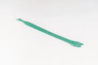 HellermannTyton Klittenband kabelbinder Om te bundelen Haak- en lusdeel (l x b) 200 mm x 12.5 mm Groen 10 stuk(s)