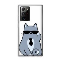 Cool cat: Samsung Galaxy Note 20 Ultra / Note 20 Ultra 5G Transparant Hoesje