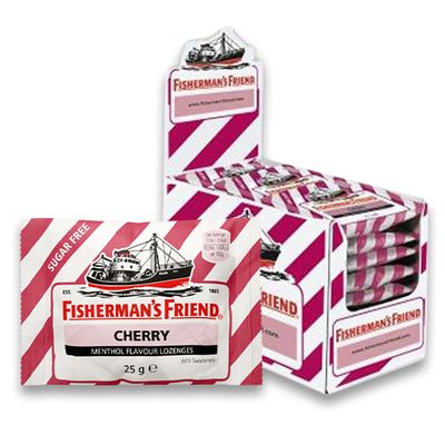 Fisherman&apos;s Friend - Cherry Suikervrij - 24 stuks
