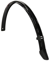 Gazelle achterspatbord sks 28" zwart dakprofiel