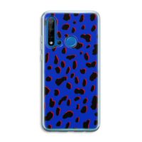 Blue Leopard: Huawei P20 Lite (2019) Transparant Hoesje