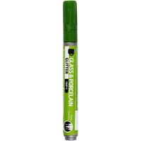 Creativ Company Glas- en porseleinstift glitter semi-dekkend - lichtgroen