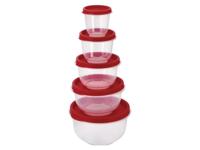 SILVERCREST Vershouddozenset 5-delig (Rond, Rood)