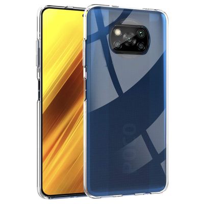 Lunso - Softcase hoes - Xiaomi Poco X3 - Transparant
