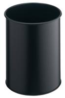 Papierbak durable 330101 15liter rond zwart
