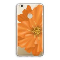 Orange Ellila flower: Huawei Ascend P8 Lite (2017) Transparant Hoesje