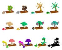 Grow a Garden Blind Ball Bundle Figures Display (12)