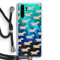 Ponys: Huawei P30 Pro Transparant Hoesje met koord