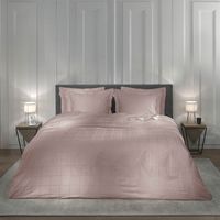Heckett Lane Diamante - Licht Rosé Dekbedovertrek Lits-jumeaux (240 x 200/220 cm + 2 kussenslopen) Dekbedovertrek