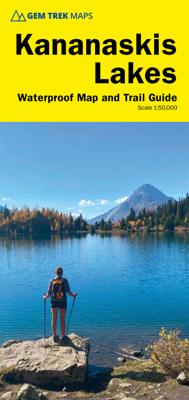Wandelkaart 07 Kananaskis Lakes | Gem Trek Maps