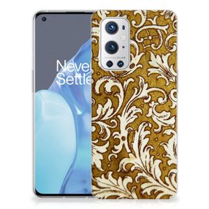 Siliconen Hoesje OnePlus 9 Pro Barok Goud