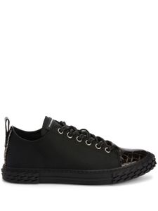 Giuseppe Zanotti baskets Frankie en cuir - Noir