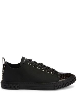 Giuseppe Zanotti baskets Frankie en cuir - Noir