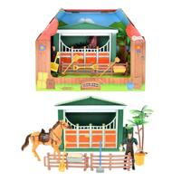 Toi-Toys Toi toys paardenstal met verzorger