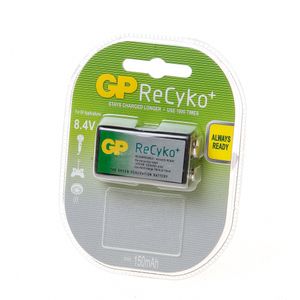 GP Batteries ReCyko Oplaadbare batterij 9V Nikkel-Metaalhydride (NiMH)