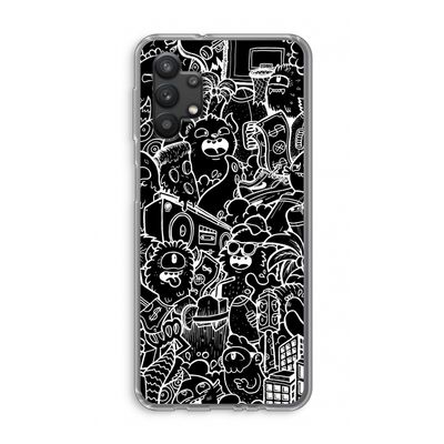 Vexx Black City : Samsung Galaxy A32 5G Transparant Hoesje