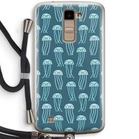 Kwallie: LG K10 (2016) Transparant Hoesje met koord
