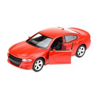 Modelauto Dodge Charger 2016 rood 1:34   -