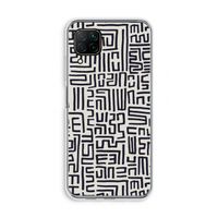 Moroccan Print: Huawei P40 Lite Transparant Hoesje