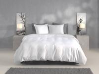 Zo! Home Zo! Home Satinado Dekbedovertrek 140x200/220 White