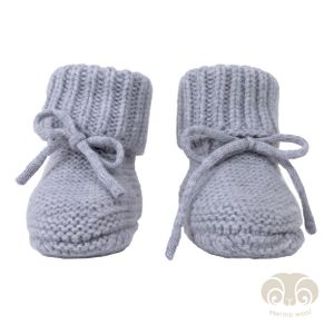 Lodger Footwear SL11.7.06.001_629 Laarsslof Unisex 0-6 M Grijs