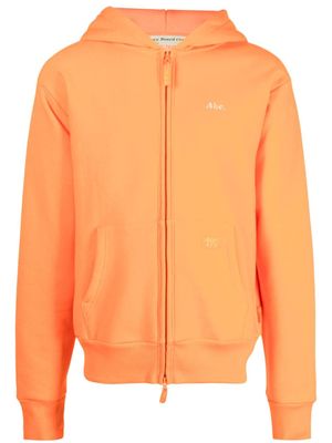 Advisory Board Crystals hoodie zippé à logo imprimé - Orange