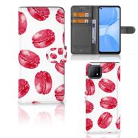 OPPO A73 5G | Book Cover | Pink Macarons