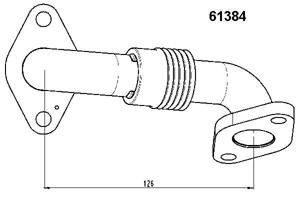 Wahler EGR-klep 61384D