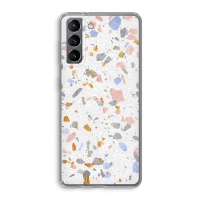Terrazzo N°8: Samsung Galaxy S21 Transparant Hoesje
