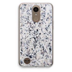 Gespikkelde marmer: LG K10 (2017) Transparant Hoesje