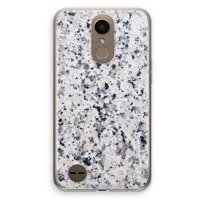 Gespikkelde marmer: LG K10 (2017) Transparant Hoesje