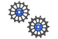 Shimano Kogel derailleurwieltjes set 12sp cross 14/14t zwart