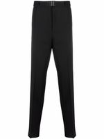 Givenchy pantalon fuselé à taille ceinturée - Noir