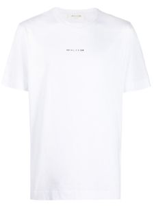 1017 ALYX 9SM t-shirt à imprimé graphique - Blanc