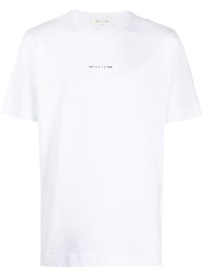 1017 ALYX 9SM t-shirt à imprimé graphique - Blanc