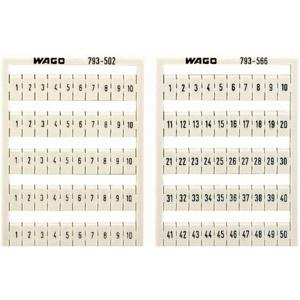 Wago 793-5605 accessoire voor klemmenblokken Aansluitingsblok markers 100 stuk(s)