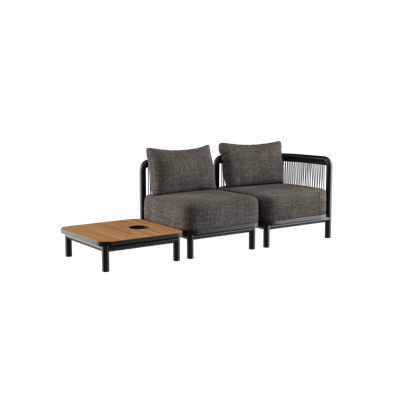 Kirra Lounge Sofa - 2 seater incl. Kirra Side Table
