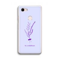 Be a wildflower: Google Pixel 3 Transparant Hoesje