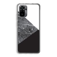 Combinatie marmer: Xiaomi Redmi Note 10 Pro Transparant Hoesje