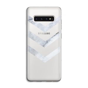 Marmeren pijlen: Samsung Galaxy S10 4G Transparant Hoesje