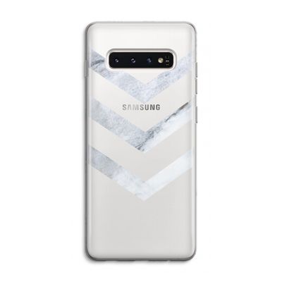 Marmeren pijlen: Samsung Galaxy S10 4G Transparant Hoesje